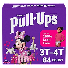 Huggies Pull-Ups Training Pants, 3T-4T, 32-40 lbs, 84 count
