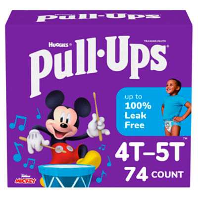 Pull-Ups Boys' Potty Training Pants 4T-5T (38-50 lbs)