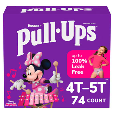 Pull-Ups Girls' Potty Training Pants 4T-5T (38-50 lbs)