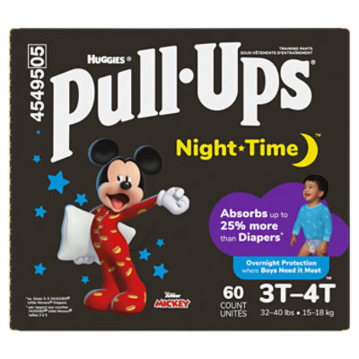 Huggies Pull-Ups Boys' Night-Time Potty Training Pants