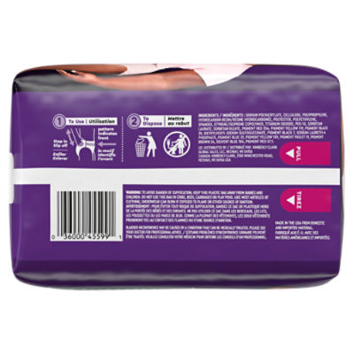 Depend Night Defense Underwear for Women, L, 14 count