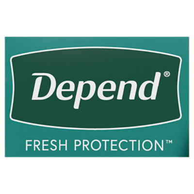  Depend Fresh Protection Adult Incontinence Underwear