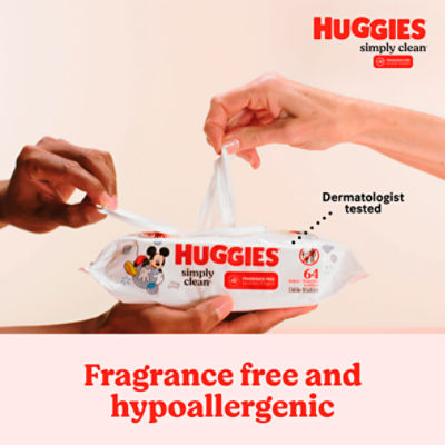 Huggies Soft Skin Wipes with Shea butter - Wipes - Nappies