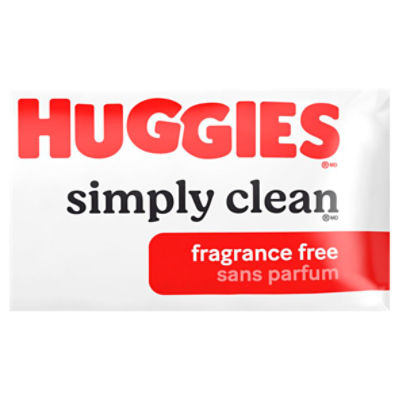 Huggies Simply Clean Fragrance Free Wipes, 64 Count Image 11 of 15