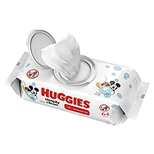 Huggies Simply Clean Unscented, Baby Wipes, 64 Each