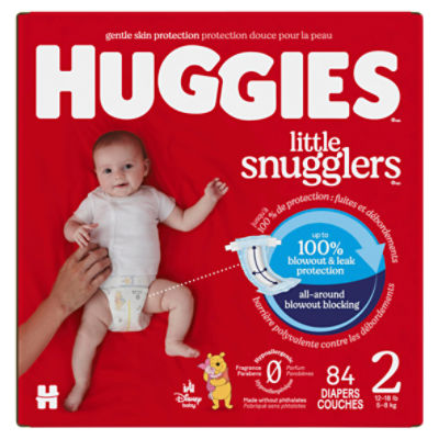 Huggies Little Snugglers Disney Baby Diapers, Size 2, 12-18 lb, 84 Count Image 13 of 13
