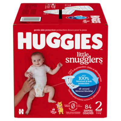 Huggies Little Snugglers Disney Baby Diapers, Size 2, 12-18 lb, 84 Count Image 10 of 13