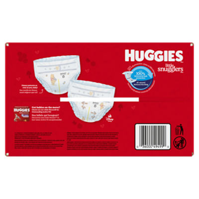 Huggies Little Snugglers Disney Baby Diapers, Size 2, 12-18 lb, 84 Count Image 12 of 13