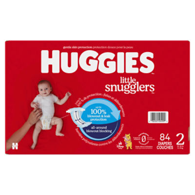 Huggies Little Snugglers Disney Baby Diapers, Size 2, 12-18 lb, 84 Count Image 8 of 13