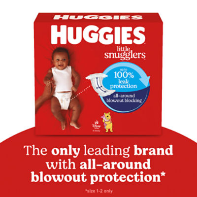 Huggies Little Snugglers Disney Baby Diapers, Size 2, 12-18 lb, 84 Count Image 2 of 13
