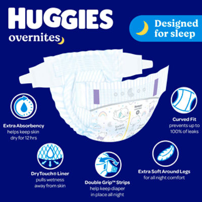 Overnites Nighttime Baby Diapers