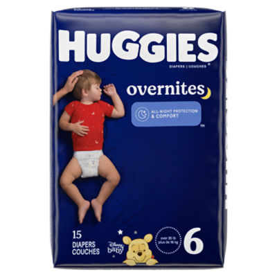 Overnight Baby Diapers - Size 5 (27-35 lbs)