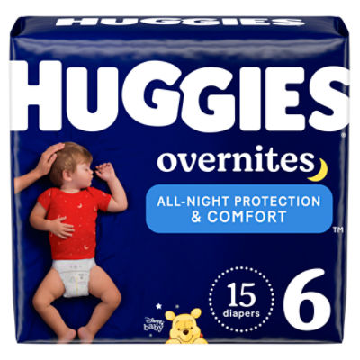 Huggies Snug & Dry Diapers, Disney Baby, 6 (Over 35 lb) - 19 diapers