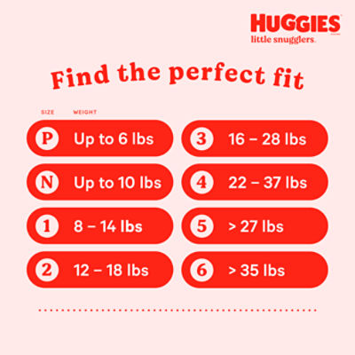  Huggies Size 2 Diapers, Little Snugglers Baby Diapers, Size 2  (12-18 lbs), 29 Count : Baby