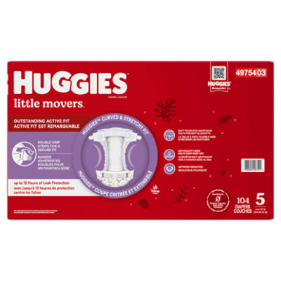 Huggies little deals movers size 5