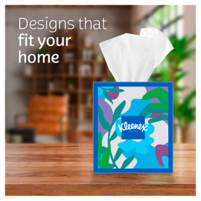 Trusted Care™ Facial Tissues Cube Box for Faces and Hands