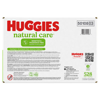 Natural Care® Sensitive Baby Wipes