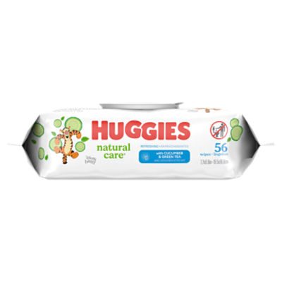 Baby Wipes, Huggies Natural Care Refreshing Baby Diaper Wipes