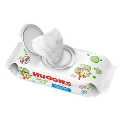 Huggies Natural Care Refreshing Scented Baby Wipes, 56 Each