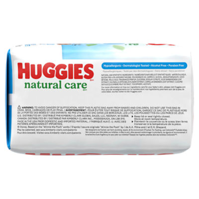 Huggies Natural Care Cucumber, Aloe, & Vitamin E Wipes, 168 Count Image 8 of 10