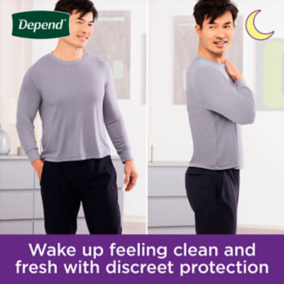  Depend Night Defense Adult Incontinence Underwear