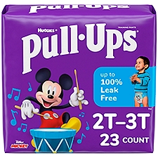 Pull-Ups Boys' Potty Size 4 2T-3T, Training Pants, 23 Each