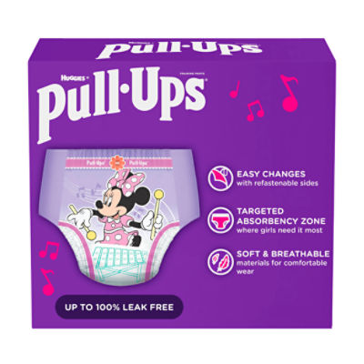 Pull-Ups Girls' Potty Training Pants, 2T-3T (16-34 lbs) - ShopRite