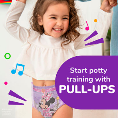 Huggies Pull-Ups Disney Junior Minnie 3T-4T Training Pants Girls
