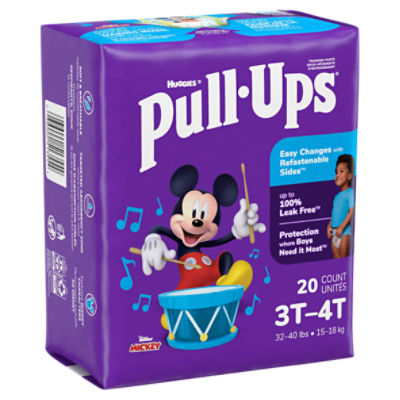  Pull-Ups Boys Potty Training Pants, 3T-4T