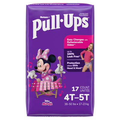 Pull-Ups Girls' Potty Training Pants, 4T-5T (38-50 lbs) - The Fresh Grocer