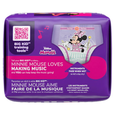  Customer reviews: Disney Girls' Toddler Minnie Mouse Potty Training  Pants Multipack, MinnieCombo7pk, 2T