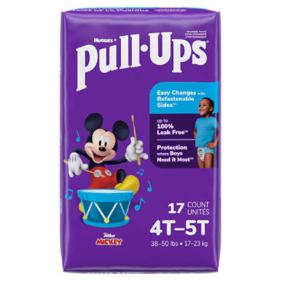 Pull-Ups Boys' Potty Training Pants, 4T-5T (38-50 lbs) - The Fresh