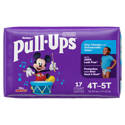 Pull-Ups Boys' Potty Training Pants, 4T-5T (38-50 lbs) - ShopRite