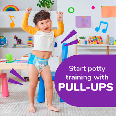 Huggies Pull-Ups Disney Jr. Mickey Potty Training Pants, Size 4T-5T, 38-50 lbs, 17 Count Image 4 of 15