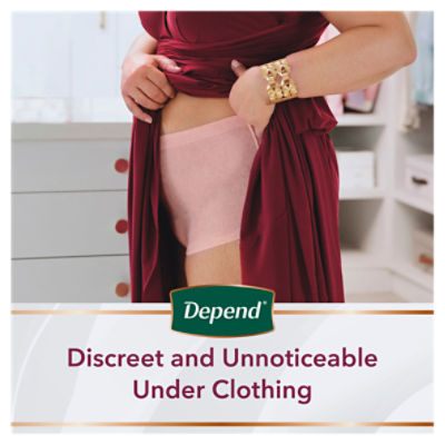  Depend Silhouette Incontinence Underwear for Women
