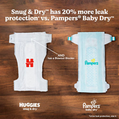 Snug & Dry™ Absorbent Baby Diapers