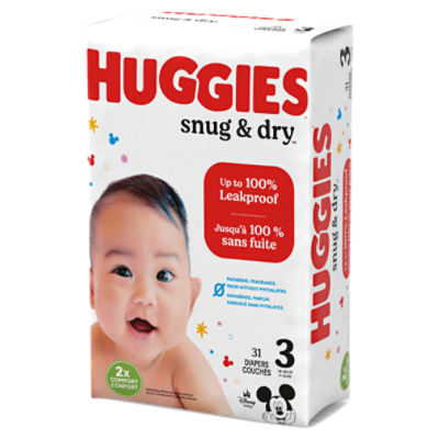 Huggies Snug & Dry Big Pack Diapers - Size 3 by Huggies at Fleet Farm