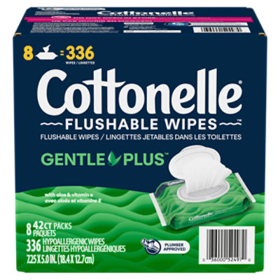 Cottonelle Wipes Flushable