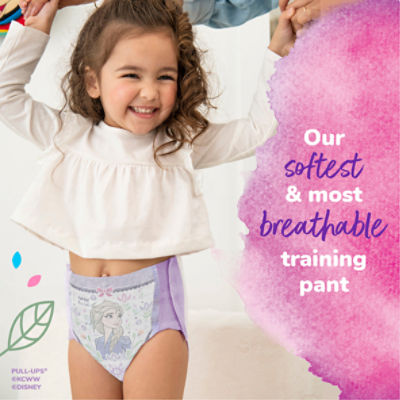 Pull-Ups New Leaf Girls' Disney Frozen Potty Training Pants, 4T-5T (38-50  lbs) - The Fresh Grocer