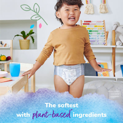 Basics For Kids Training Pants, Girls, Size 3T-4T (32 lb-40 lb), Wipes,  Refills & Accessories