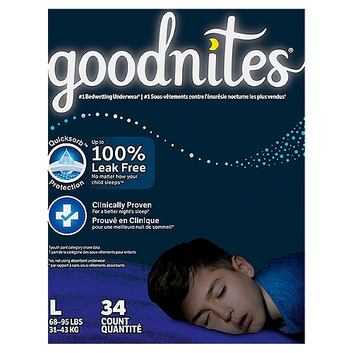 Goodnites Boys Nighttime Bedwetting