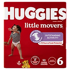 Huggies Diapers Size 6 Over 35 lb, 50 Each