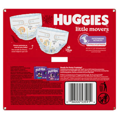 Huggies Little Movers Disney Baby Diapers, Size 6, Over 35 lb, 50 Count Image 13 of 14