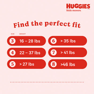 Huggies Little Movers Disney Baby Diapers, Size 6, Over 35 lb, 50 Count Image 2 of 14