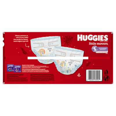 Huggies Little Movers Diapers, Size 6, Over 35 lb, 84 Count Image 14 of 15