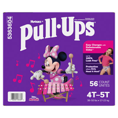 Huggies Pull-Ups Plus Training Pants For Girls