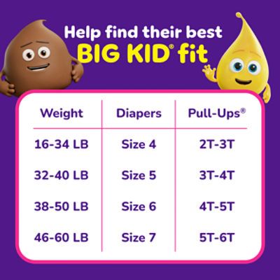 Huggies Pull-Ups Disney Junior Minnie Potty Training Pants, Size 4T-5T, 38-50 lbs, 56 Count Image 2 of 13