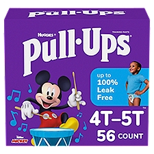 Pull-Ups Boys' Potty Training Pants, 4T-5T (38-50 lbs)