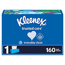 Kleenex Trusted Care Tissues, 160 count, 160 Each