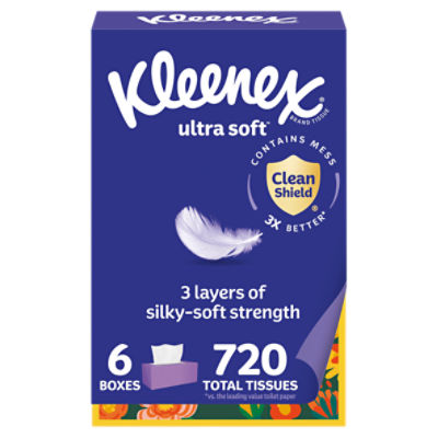 Kleenex Ultra Soft Tissues, 720 count